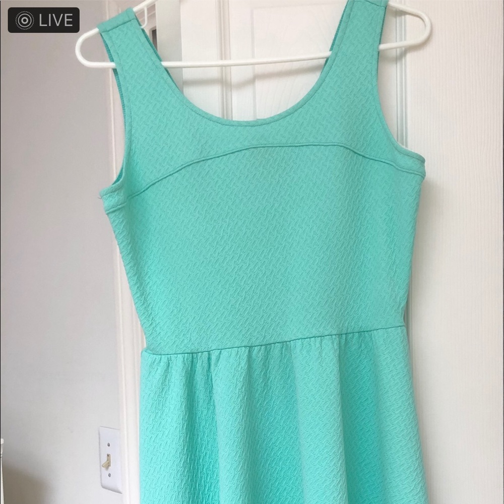 Aqua turquoise dress, worn once